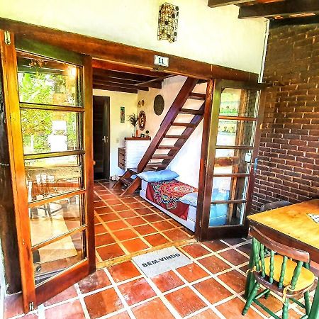 Chale Rustico E Charmoso Na Praia Para Casal! Appartement Ubatuba Buitenkant foto